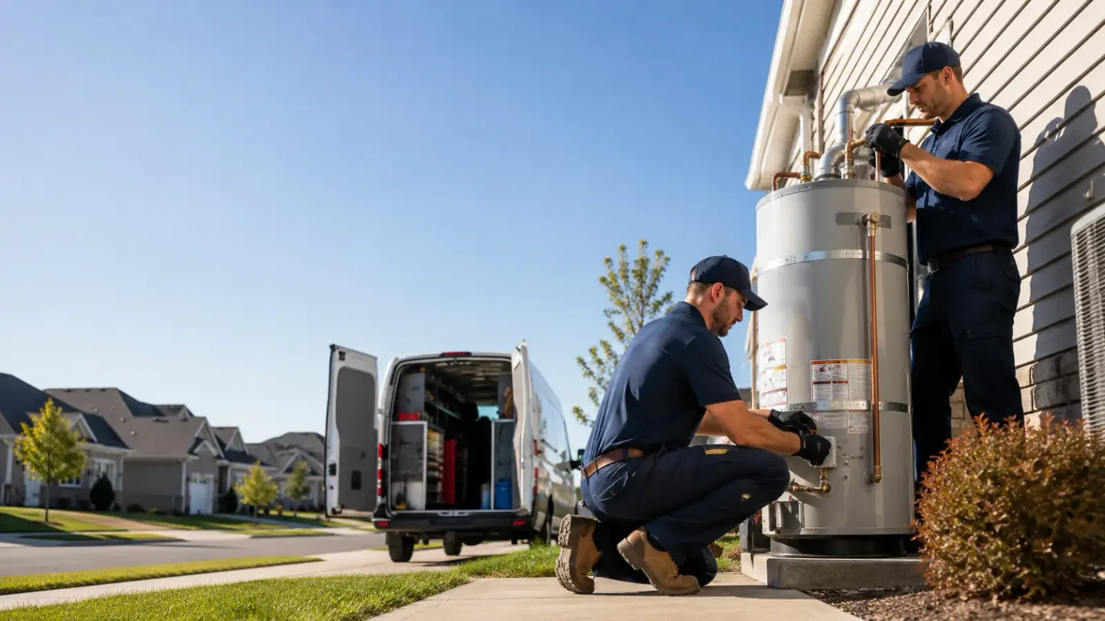 Water Heater Installation in Marshallberg, NC